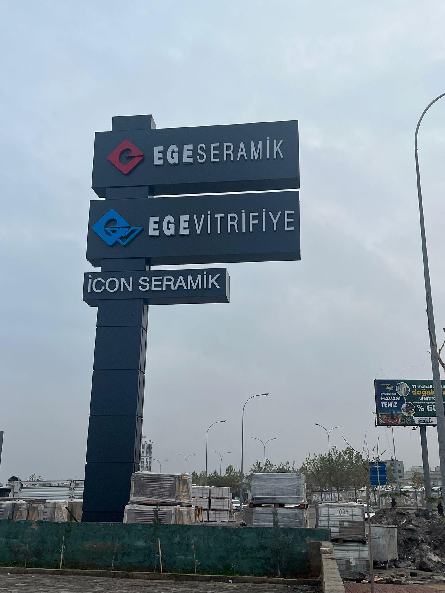 EGE Seramik totem tabela